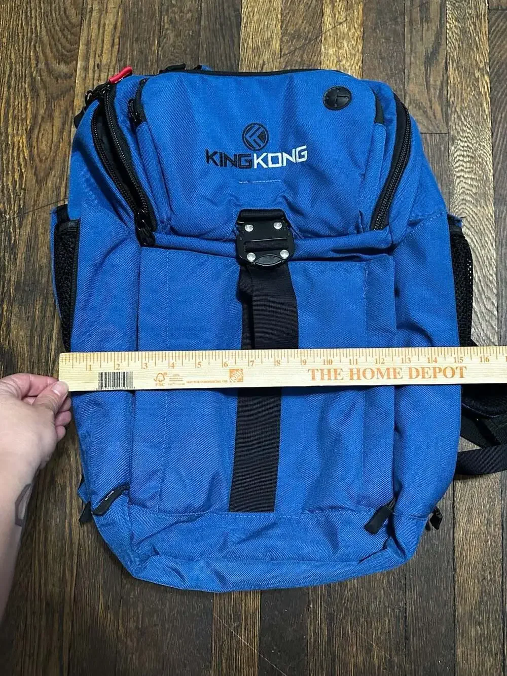 King Kong Core25 Gym Backpack in Blue